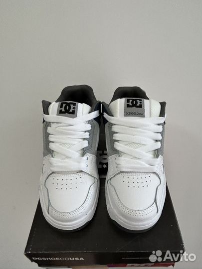 Кроссовки DC Shoes Stag дутыши белые мужские