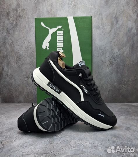 Кеды мужские кожаные puma