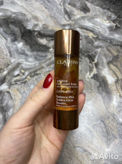 Clarins капли для загара