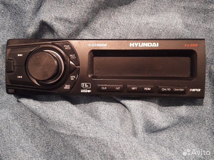Панель управления магнитолы hyundai H-CCR8096