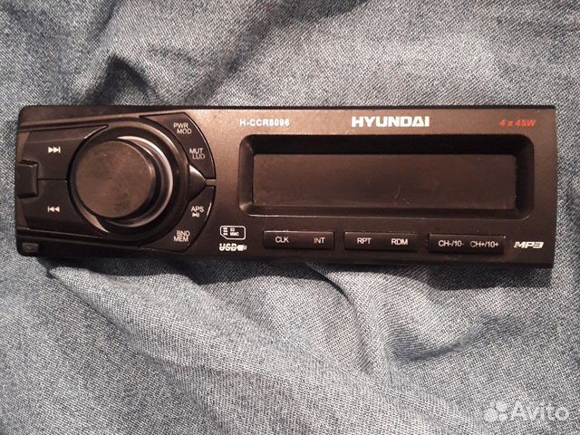 Панель управления магнитолы hyundai H-CCR8096