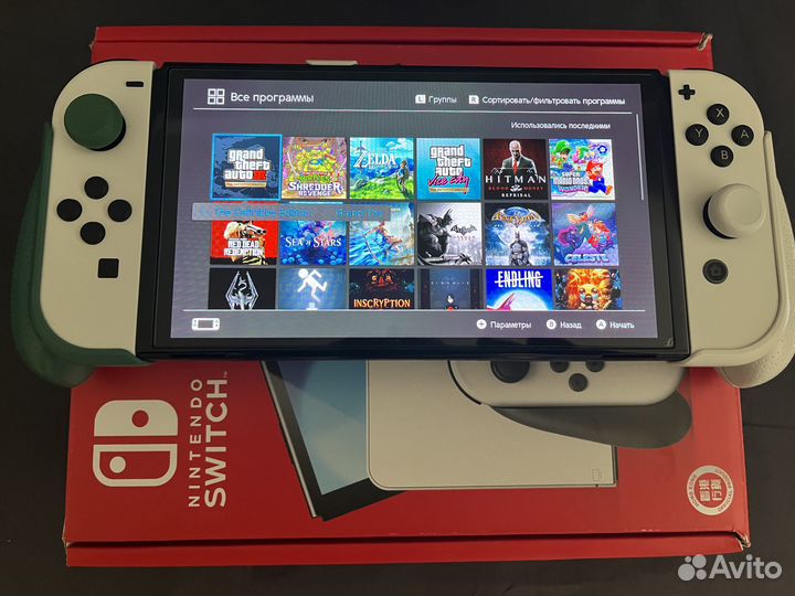 Nintendo Switch Oled hwfly 512 гб