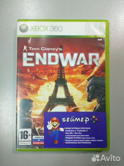 Игра Tom Clancy's Endwar на Xbox 360
