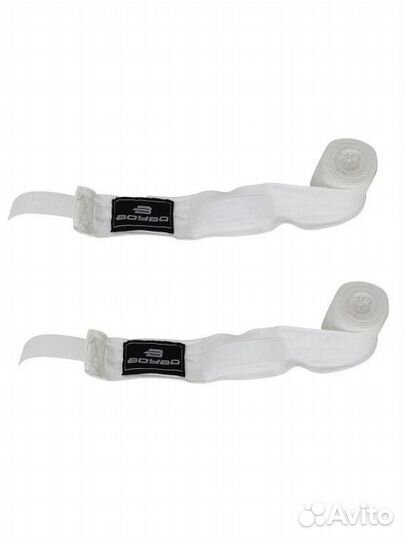 Бинты BoyBo хлопок-эластан, кмф (Красный, 3,5 м )