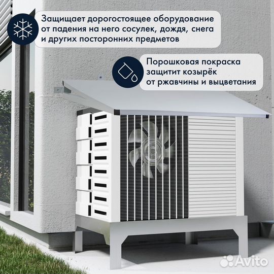 Защитный козырек для кондиционера (Усиленный)