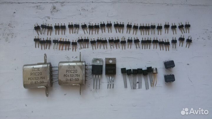 Стабилизатор, Транзисторы, Реле, Резистор