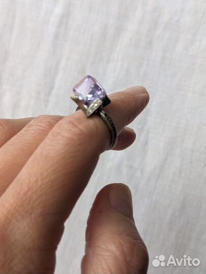 Гарнитур(серьги, кулон, кольцо) Памир Swarovski