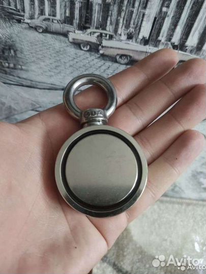 Поисковый магнит двухсторонний 150 кг