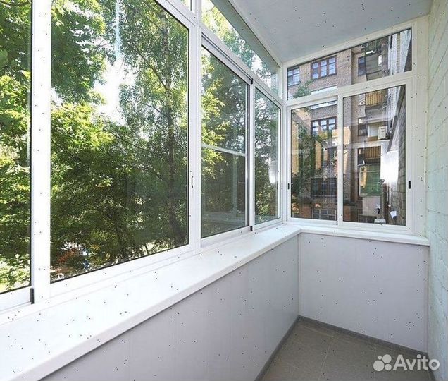 Балкон пластик