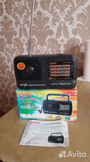 Радиоприемник с возможностью приема на тв каналах