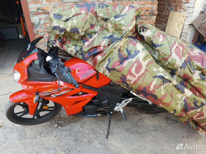 Тент чехол для мотоцикла