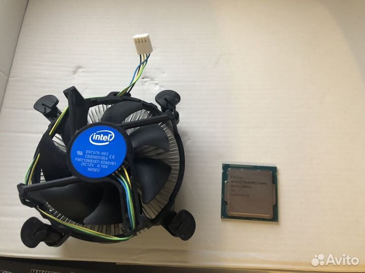 Процессор G1840 2.80GHZ в комплекте с кулером