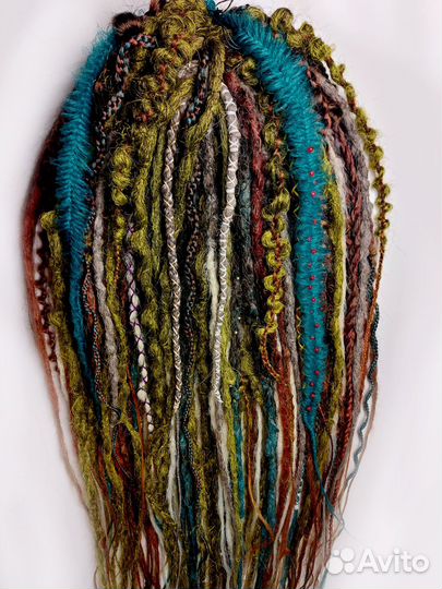 Комплект де косы и дреды