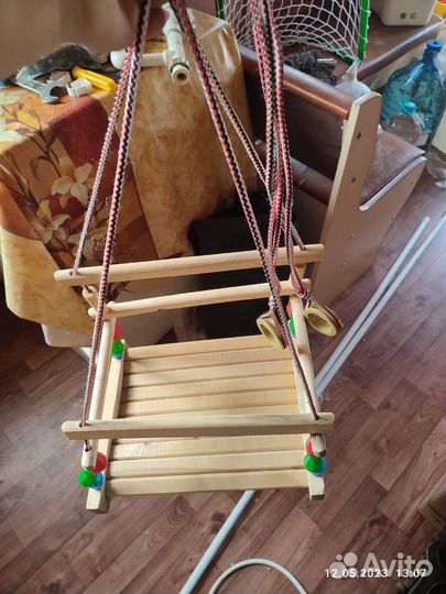 Качели детские подвесные уличные