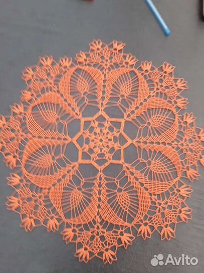 Салфетка вязаная