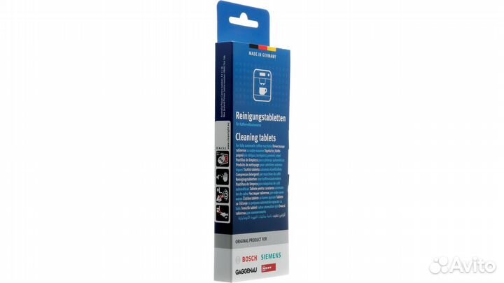 Таблетки антинакипин оригинал кофемашины bosch 311