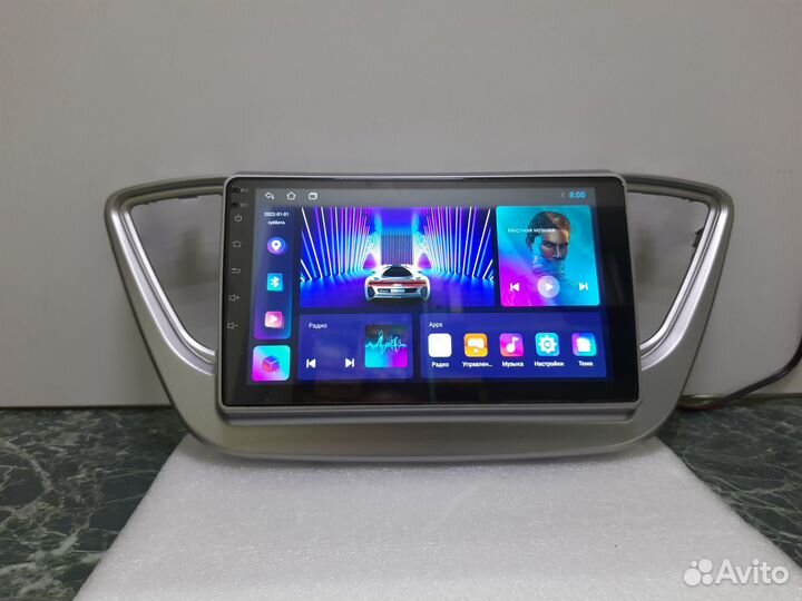 Штатная магнитола Hyundai Solaris 2 2017+