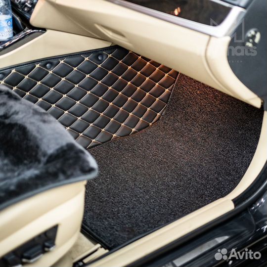 3Д коврики из экокожи для BMW 5 series G30 2016-20