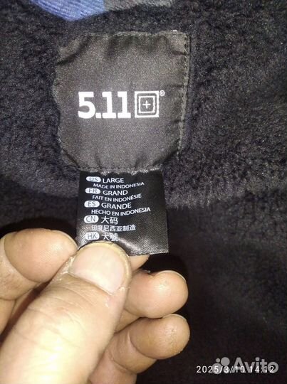 Куртка Seth Shirt 5.11.Tactical,цветCobalt Blaid