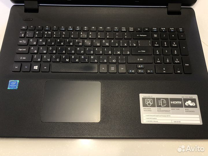 Ноутбук 17