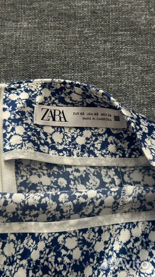 Юбка Zara с разрезом