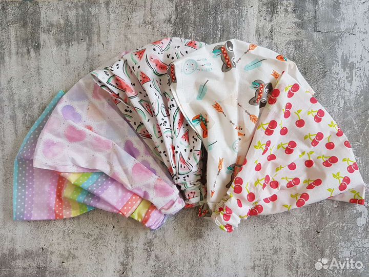 Повязки, банданы и косынки на резинке