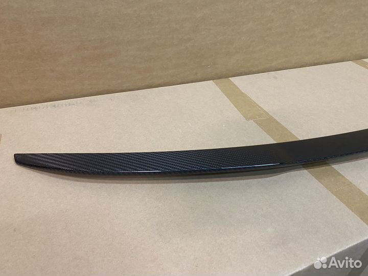 Спойлер BMW G26 VS style настоящий сухой карбон