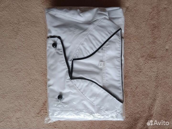 Поварской китель белый