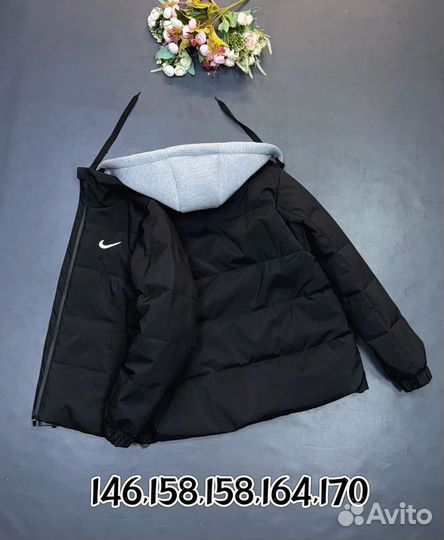 Куртка детская весенняя Nike, 146-170 см