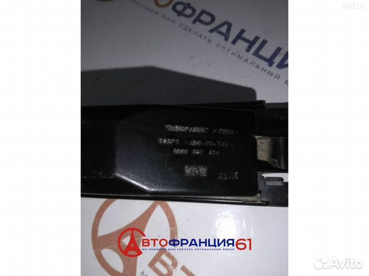 Фонарь подсветки заднего номера, 8200957874 renaul