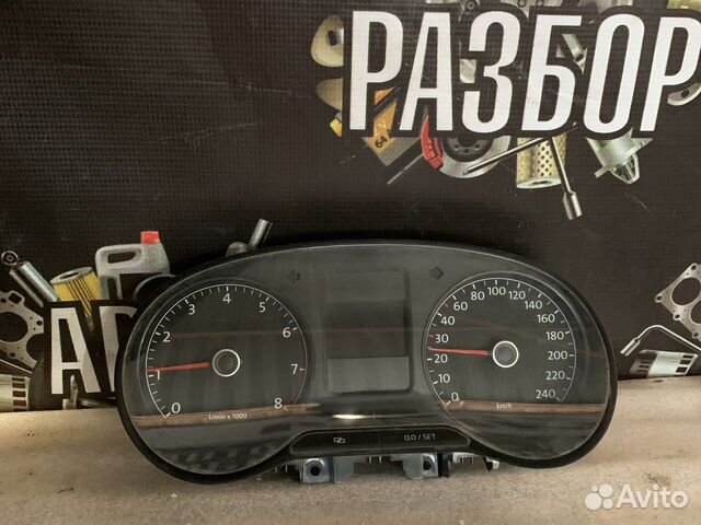 Volkswagen polo щиток приборов