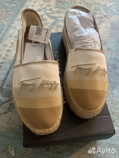 Слипоны tommy hilfiger р.41