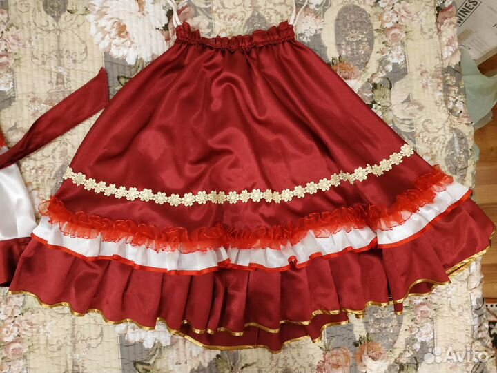 Театральный костюм казачий для девочки