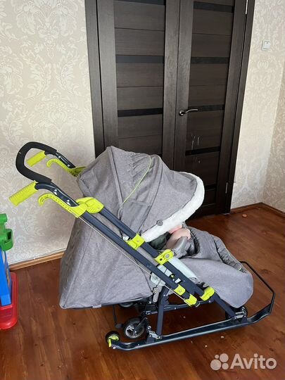 Коляска санки