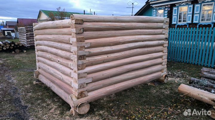 Сруб для 3х3 липа