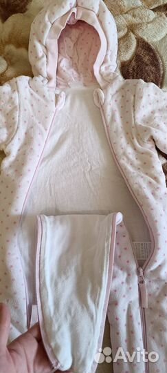 Комбинезон плюшевый на тонком синтепоне80р