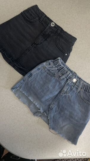 Джинсовая юбка zara