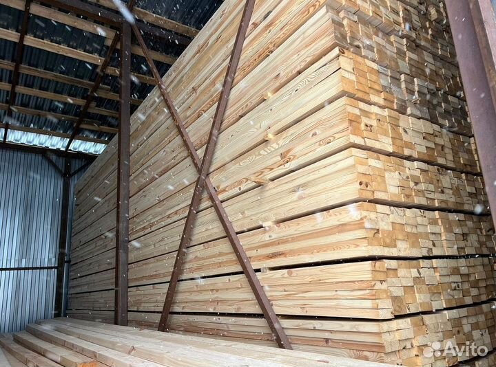 Доска обрезная 40х100х6000мм от производителя