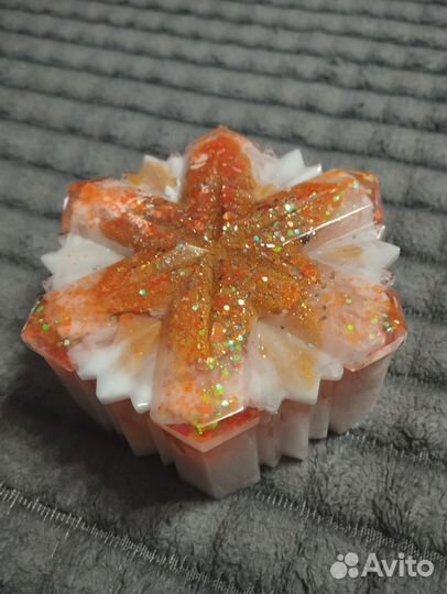 Шкатулка из эпоксидной смолы