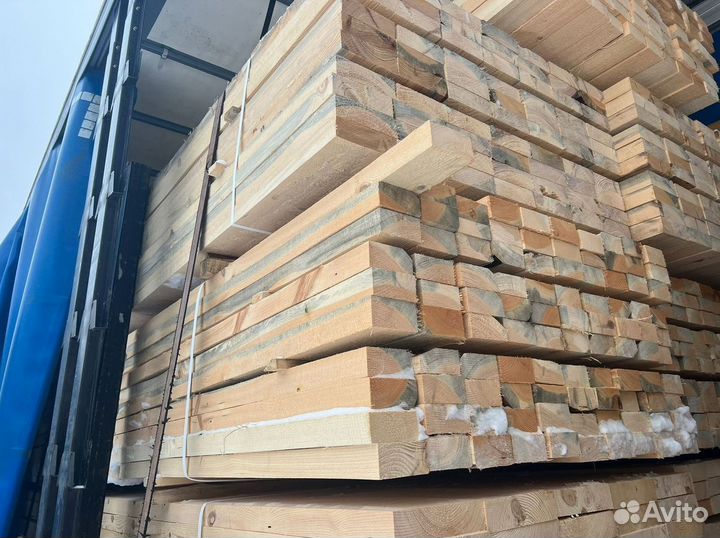 Доска обрезная 50х150х6000мм