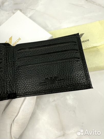Кошелек картхолдер мужской Armani кожа