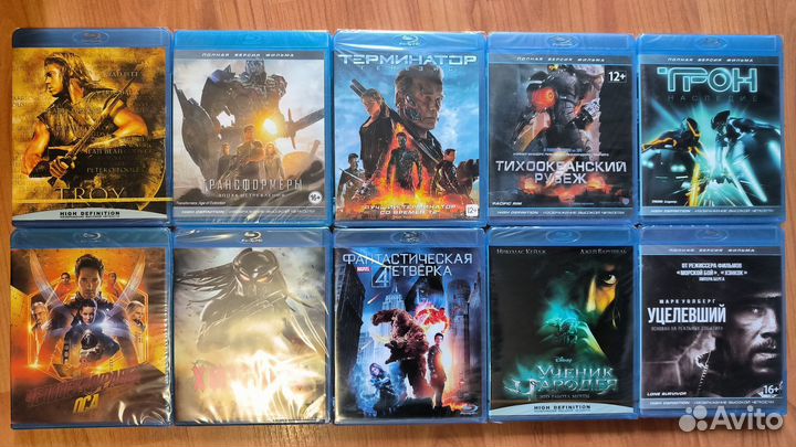 BD Blu ray BD-R диски, фильмы, часть 2