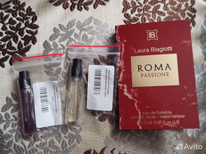 Парфюмерия миниатюры, пробники