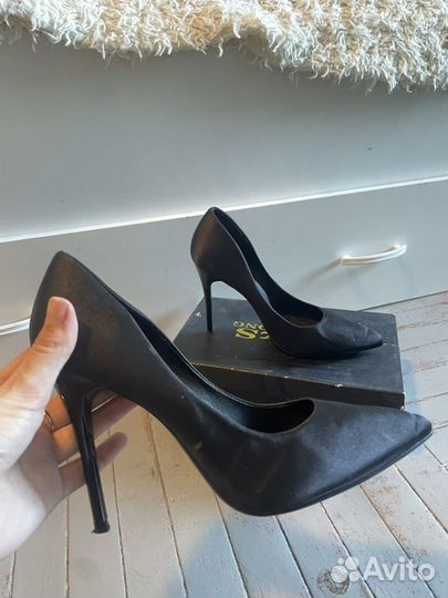 Туфли женские черные лодочки