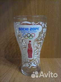 Стаканы Олимпиада, футбол, хоккей