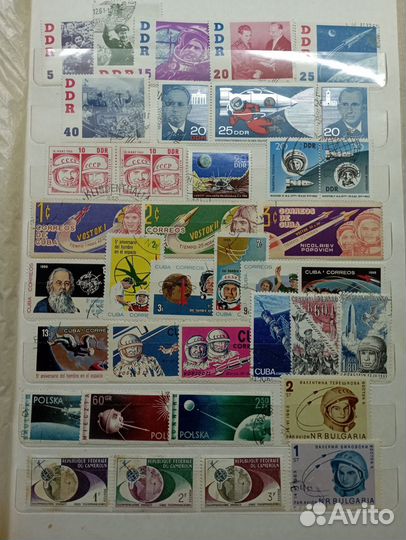 Альбом с марками разных стран