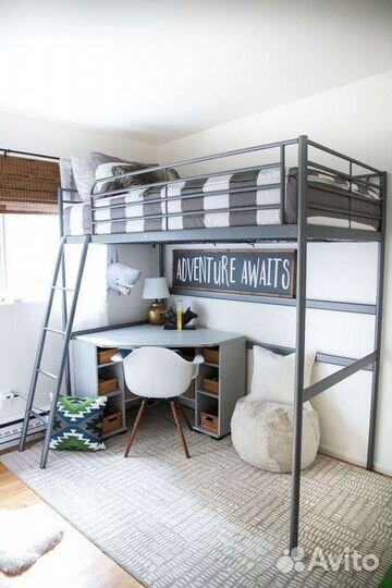 Детская кровать чердак