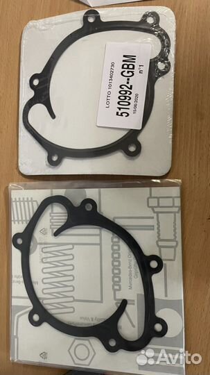 Прокладка помпы мерседес