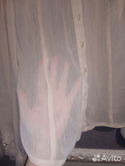 Блузка женская 42 бежевая