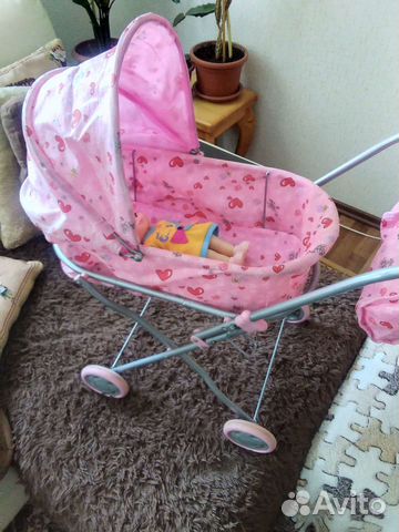 Коляска кукольная